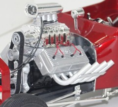 1/8 MONOGRAM REVELL PONTIAC CRAGAR SUPERCHARGER INTAKE TIMING COVER TRANSKIT SEE