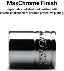 1/4-Inch Shallow Socket, 3/8-Inch Drive, 6-Point, SAE