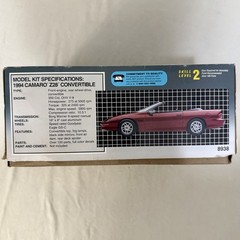 VTG AMT ERTL 1994 Chevrolet Camaro Z28 Convertible 1/25 Model #8938 – READ