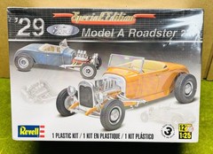 Revell Special Edition ’29 Ford Model A Roadster 2 n 1 Model Kit 1:25 Scale NIB