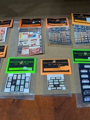 Prestons Car Parts – #2 – 1:24 Scale – Assorted License Plate Decals – NOS