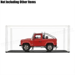 US Acrylic Display Case 13.3″ L Box Self-Install Dustproof for 1/18 Model Car
