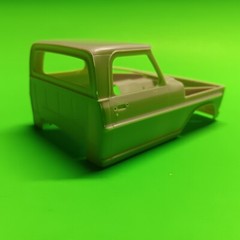 Cab Short Bed Hood Interior 1971 Ford F-250 Custom 4×4 Pickup Truck Moebius 1/25