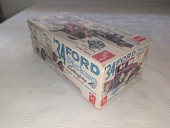 1960s AMT 1934 Ford Pickup Truck 1/25 Trophy Series Kit Built Up AS IS w/ Box