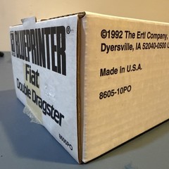 1/25 AMT Blueprinter Fiat Double Dragster Complete Factory Sealed Parts