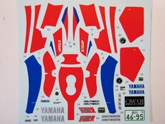 Decalpool 1/12 Yamaha FZR750R (OW01) Decal Sheet DP318 suit Tamiya kit
