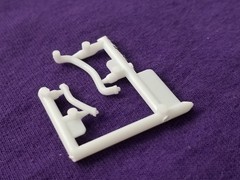 71 Olds 442 RADIATOR HOSES from Revell 1:25 Model Kit 1971
