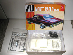NEW AMT 1/25TH 1970 MONTE CARLO SS454 KIT #928/12