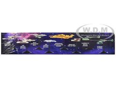 SKILL 2 MODEL KIT ALLIES & ADVERSARIES SET “STAR TREK” 1/2500 BY AMT AMT1443