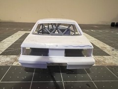 3dPrinted Chassis For Revell ’90 Mustang LX 5.0 1:25 Scale Model Kit W/rear end