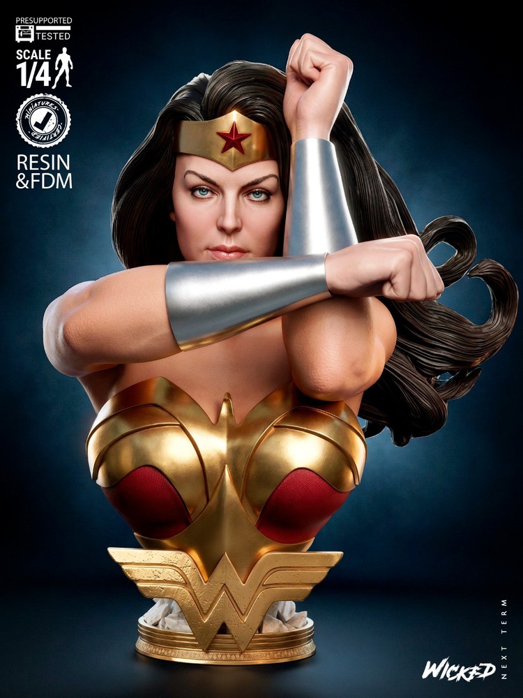 Wonder Woman Kingdom Come Bust model kit unassembled unpainted see Description