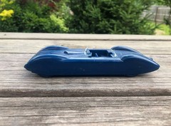 Vintage 1962 Hawk Model Company Blue Plastic Car – For Parts