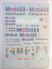 Decalpool 1/24 Honda NSX Mobil 1 #64 JGTC 1999 Decal Sheet DP298