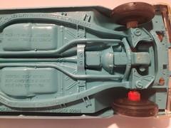 M131. 1964 FORD GALAXIE 500 XL DEALER PROMO MODEL CAR 1/25 Scale TURQUOISE
