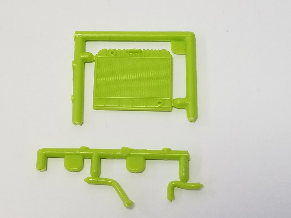 1967 Chevelle Malibu RADIATOR & HOSES from Revell 1:25 Model Kit 67 SS