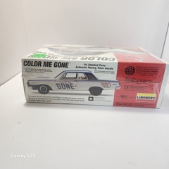 Lindberg Color Me Gone 1964 Dodge 330 Super Stock Model Car sealed kit 1996 USA