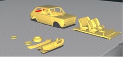 Civil vehicles 1:35 Scale Models Kits Building DIY