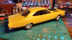 Assembled Model Kit 1969 GTX 1:25 Scale ITS A GREAT LOOKING BUILD AMT