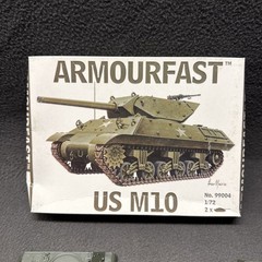 Armourfast 1/72 US M10 Tank Destroyer WW II Model Kit Complete Pair in 1 Box