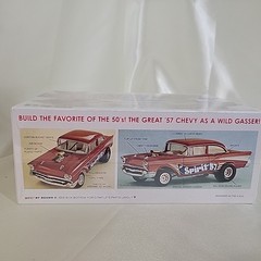 MPC 904 1/25 1957 Chevy Spirit of 57 Gasser Car Skill Level 2 Model Kit – NEW