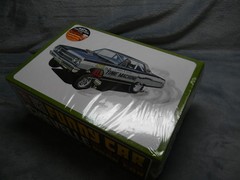 1/25 SCALE AMT 1965 CHEVELLE 427 BLOWN DRAG FUNNY CAR WHITE MODEL KIT-SEALED!