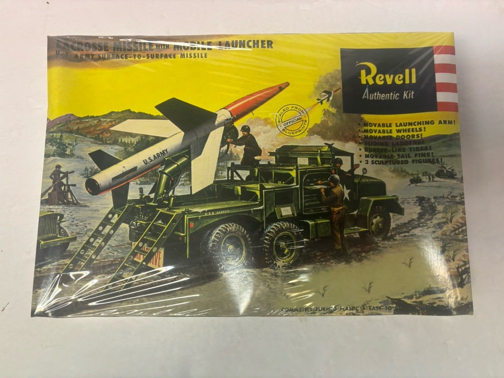 Revell Lacrosse Missile With Mobile Launcher Kit #H-1816 SEALED