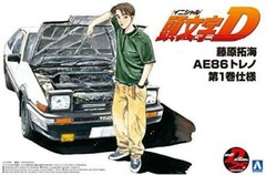 Aoshima 1/24 Initial D Kit Takumi AE86 Trueno Vol.1 Specifications Japan 5327