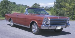 1966 FORD GALAXIE CONVERTIBLE RESIN CONVERSION KIT for 1/25 AMT GALAXIE KITS