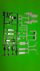 396 454 Engine Gasser Spirit of 57 Chevy Bel Air 1/25 Headers Blower Weland