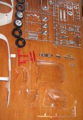 AMT Bill Cushenberry Silhouette Show Car Rod Orig Unbuilt Kit # 2162 ’60s Issue