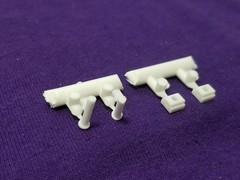 1960 Chevy Nomad Station Wagon FRONT AXLE PINS & RETAINERS for AMT 1:25 Model 60