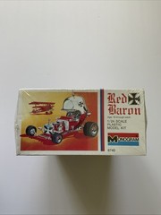 Vintage 1/24 MONOGRAM RED BARON with FOKKER TRIPLANE #6740 FACTORY SEALED 1994