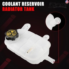 Engine Coolant Reservoir Tank With Cap, Radiator Overflow Tank Compatible With
