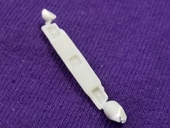 1962 Chevrolet Bel Air TRANSMISSION CROSSMEMBER MOUNT from 1:25 AMT Model Kit 62