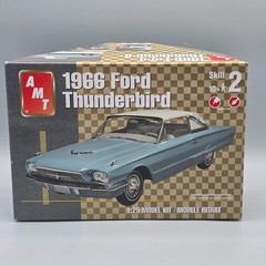 AMT 38075 1966 Ford Thunderbird Parts Kit Bash Chrome Car Show Trophy Diorama 5