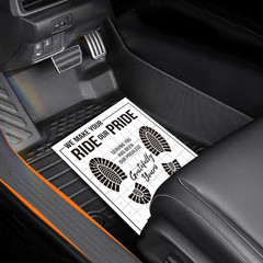 100 Pcs Paper Floor Mats for Cars, Disposable Automotive Floor Mats for Car Deta
