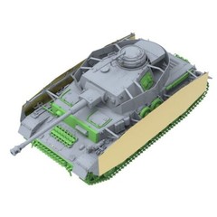 Border Model #BT-005 1/35 PANZER IV H EARLY/MIDDLE (with 4 figures)