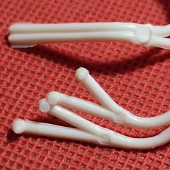 Fender Exit Headers 1960 Chevy Corvette 1:25 Scale Model Car Part MPC