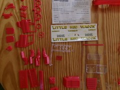 Vintage 1966 Issue IMC #107-200 Dodge Little Red Wagon Model 6/27