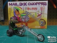 Skill 2 Model Kit Mail Box Chopper Trike (Ed Big Daddy Roth’s) Trick Trikes S…