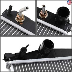 DNA Motoring OEM-RA-2891 Factory Style Aluminum Core Radiator Compatible with