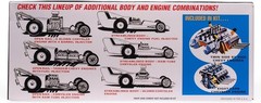 Fiat Double Dragster 1:25 Scale Model Kit