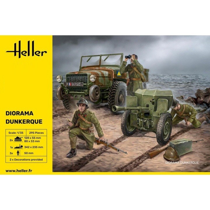 Heller #30326 1/35 Diorama Dunkerque