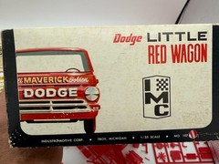 Vintage IMC Dodge LITTLE RED WAGON / Kit No. 107-200 / 1/25 Scale Model