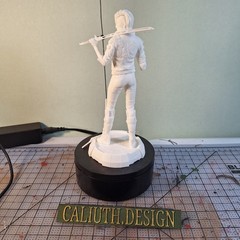 Female V Figurine 1/10 Cyberpunk 2077 DIY Kit 13 pcs FDM 3D Printed