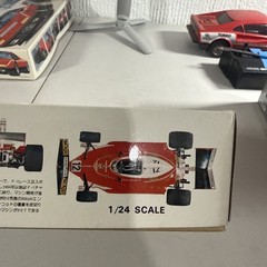 Vintage Nichimo Ferrari 312T F-1 1/24 Motorized Model Kit Original Tape Seal