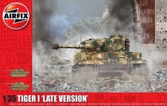 Airfix 1/35 German Tiger I Late Version Tank Plastic Model Kit 1364 New In Box