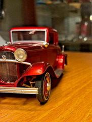 1932 FORD V8 COUPE AMT MODEL KIT ” BUILT “