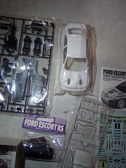 A5C Tamiya Ford Escort RS Cosworth 4×4 Sport Car Series NO.144 Model Kit NIOB