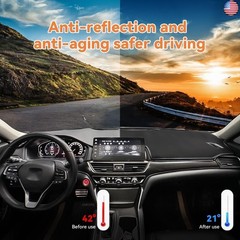 Dashboard Cover Compatible with Kia Sportage 2023 2024 2025,Leather Material